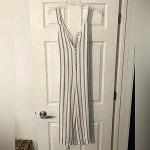 AE Striped Culotte Jumpsuit